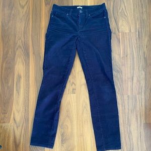 J Crew Blue Corduroy Jeans